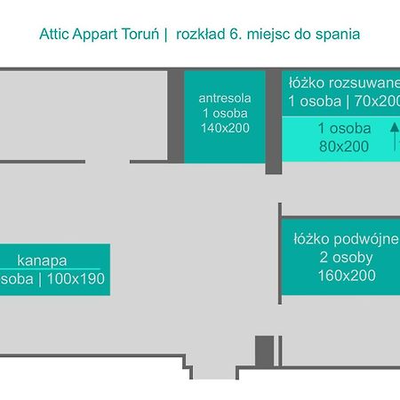 Attic Appart Stary Toruń Exterior foto